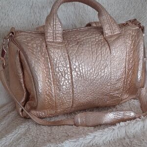 Alexander Wang Rockie Rose Gold Women's Handbag- HB284